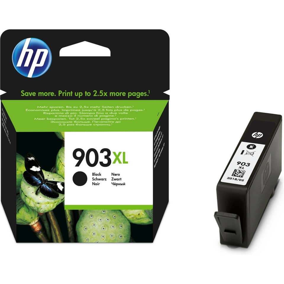 Inkjetpatrone Nr.903XL, 750 Seiten, schwarz HP T6M15AE