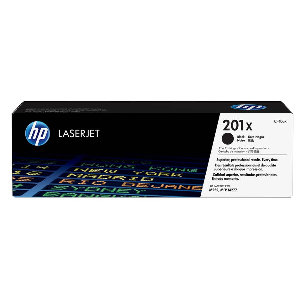 Lasertoner Nr. 201X, 2.800 Seiten, schwarz HP CF400X