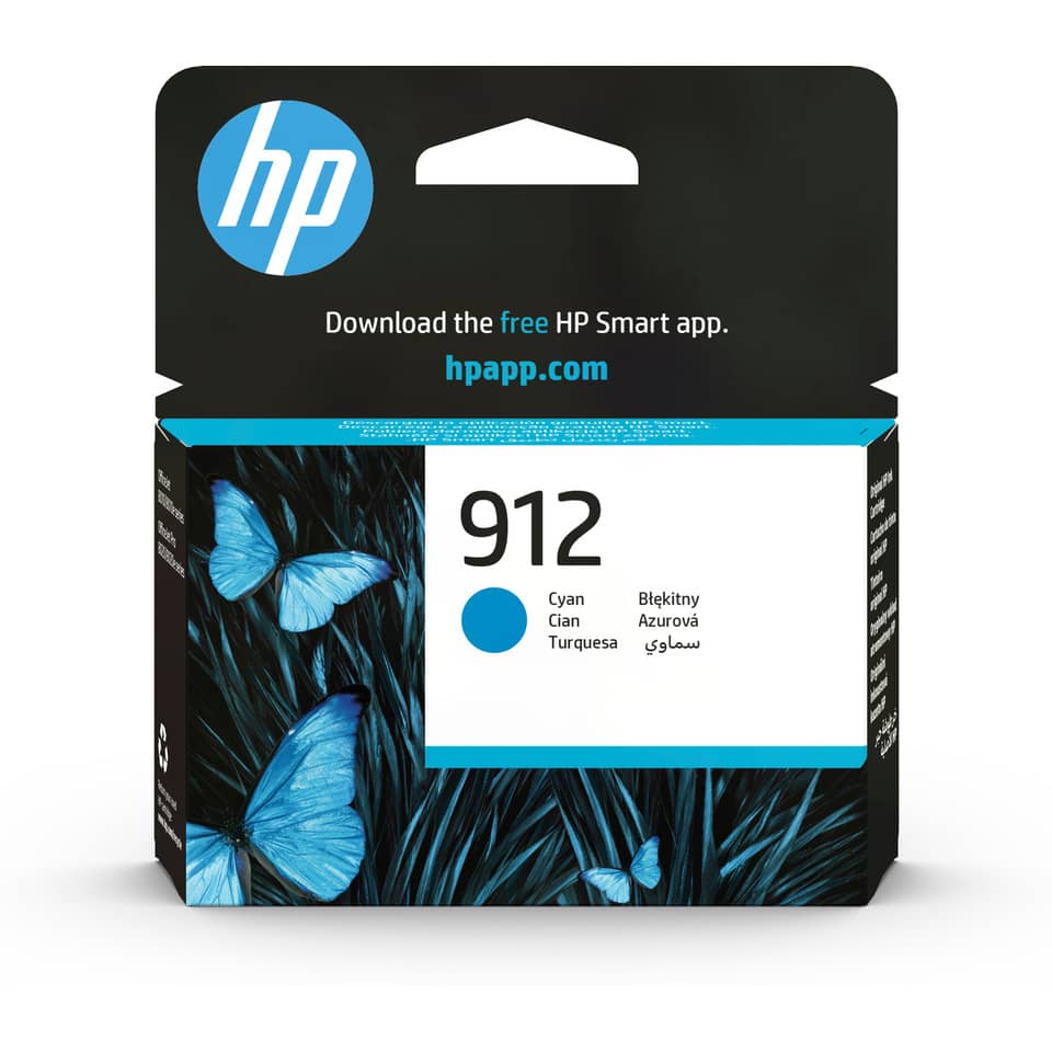 Inkjetpatrone Nr. 912 cyan HP 3YL77AE