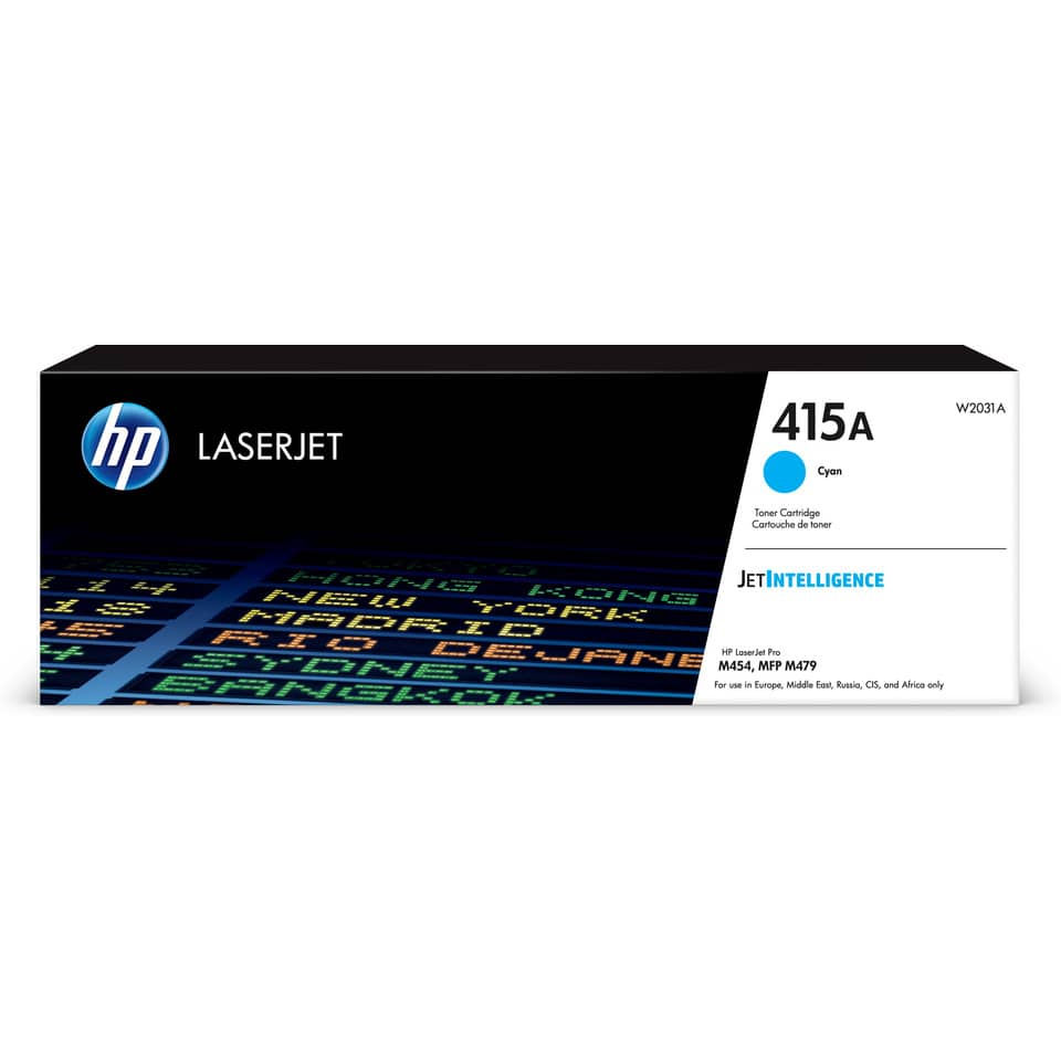 Lasertoner Nr. 415A, 2.100 Seiten, cyan HP W2031A