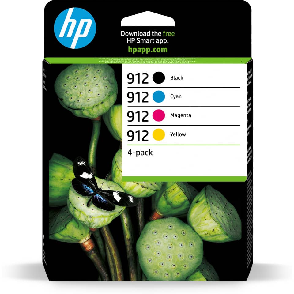 Value Kit Nr.912 schwarz, cyan, magenta, yellow HP 6ZC74AE