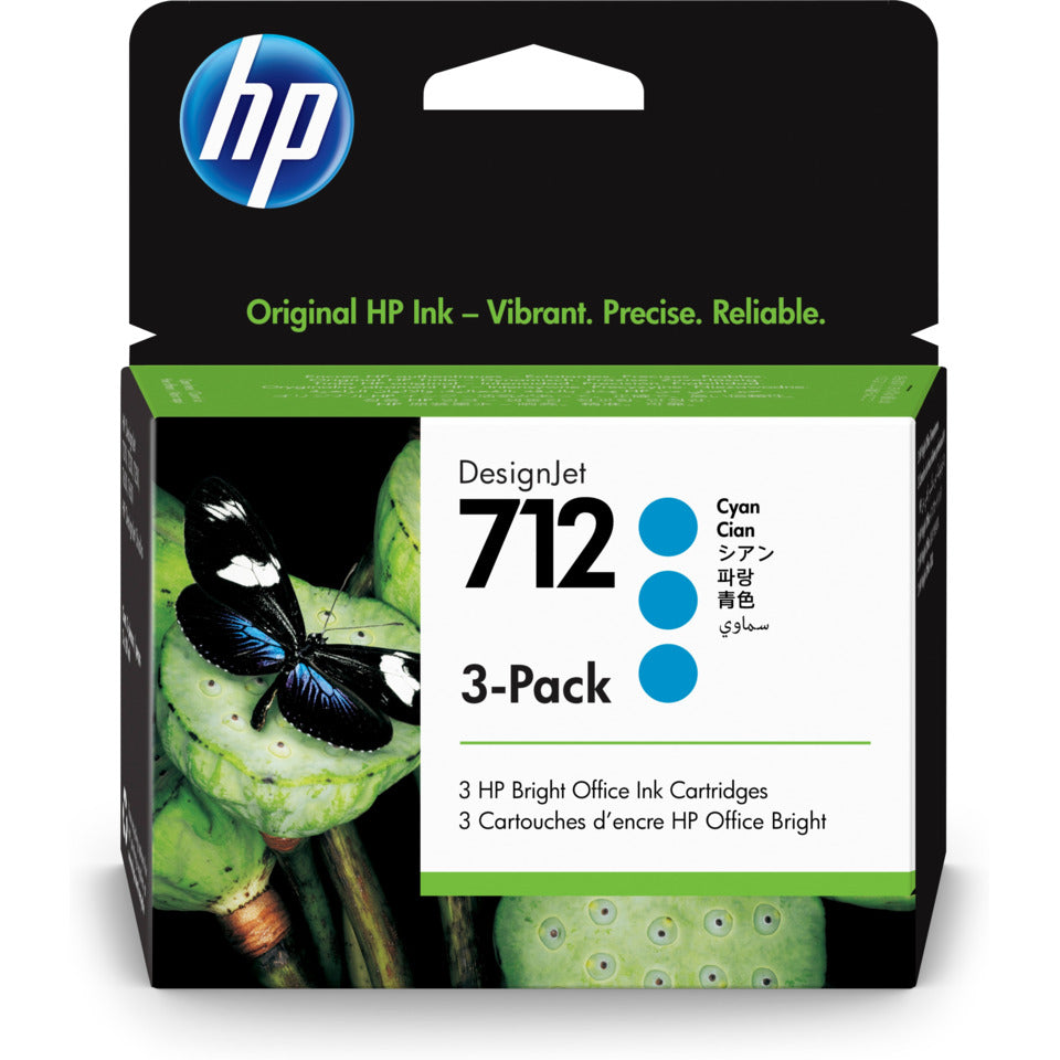 Inkjetpatrone Nr.712 cyan HP 3ED77A