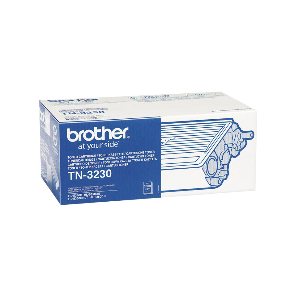 Lasertoner, 3.000 Seiten, schwarz BROTHER TN3230
