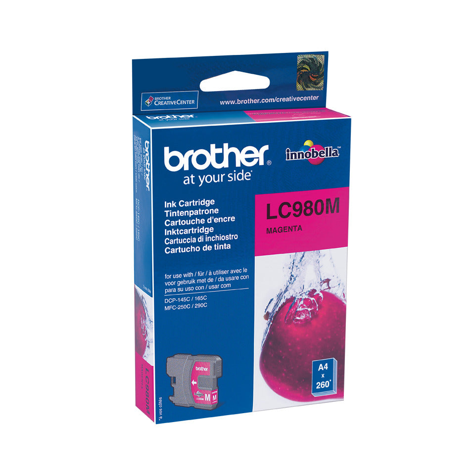 Inkjetpatrone, magenta BROTHER LC980M