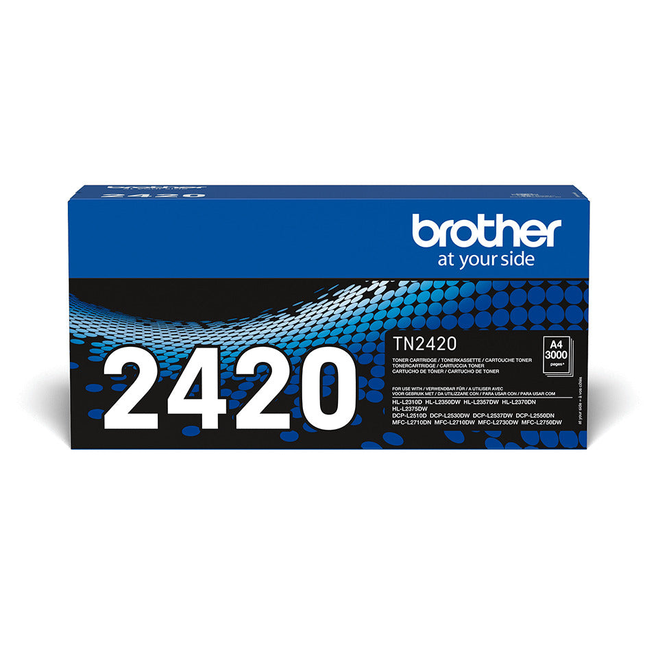 Lasertoner, 3.000 Seiten, schwarz BROTHER TN2420