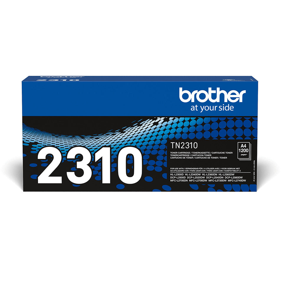 Lasertoner TN-2310, 1.200 Seiten, schwarz BROTHER TN2310