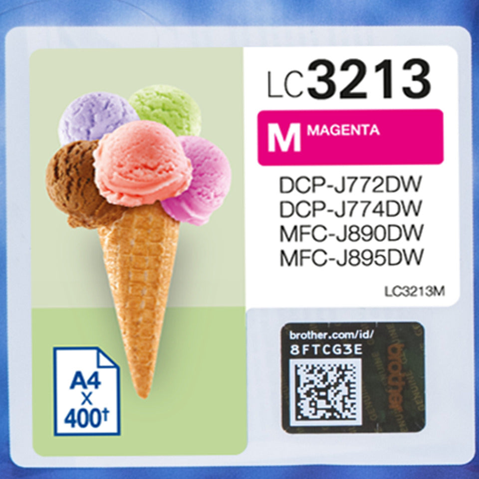 Inkjetpatrone, magenta BROTHER LC3213M