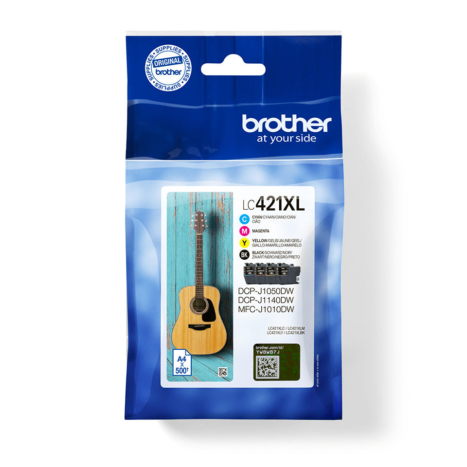 Value Pack sw/c/m/y BROTHER LC421XLVAL