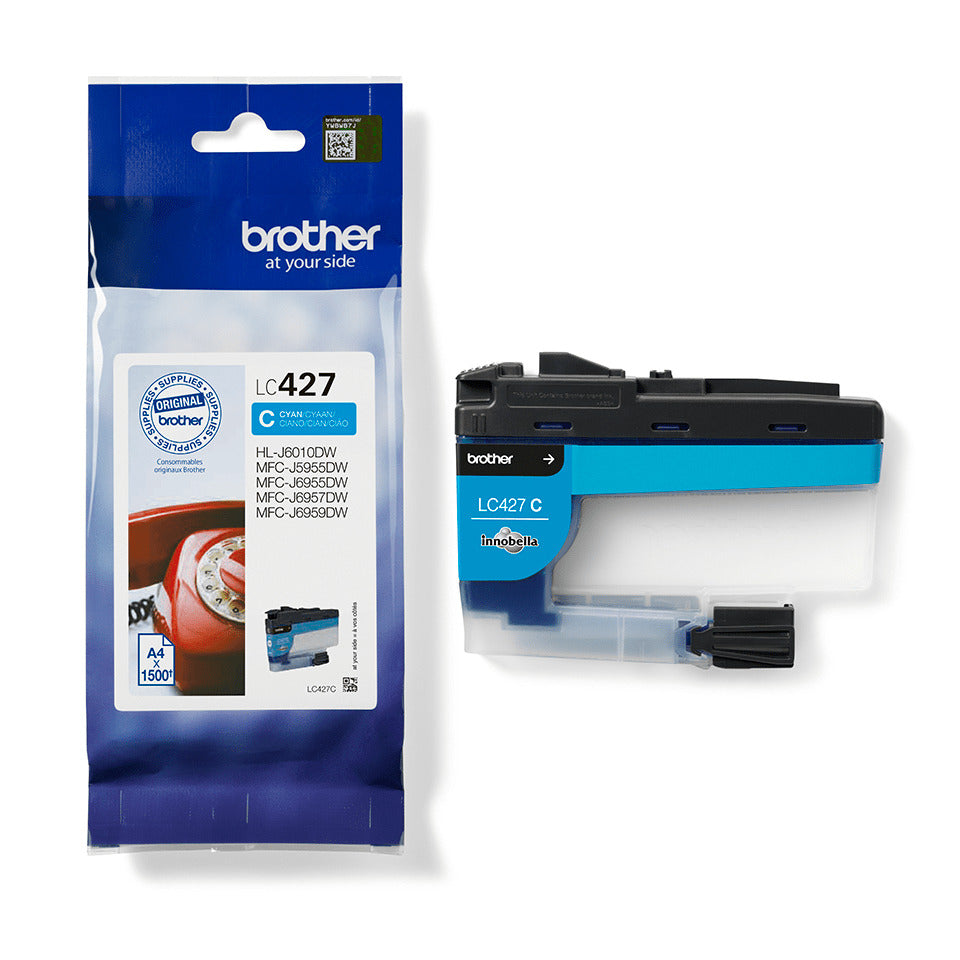 Inkjetpatrone, cyan BROTHER LC427C