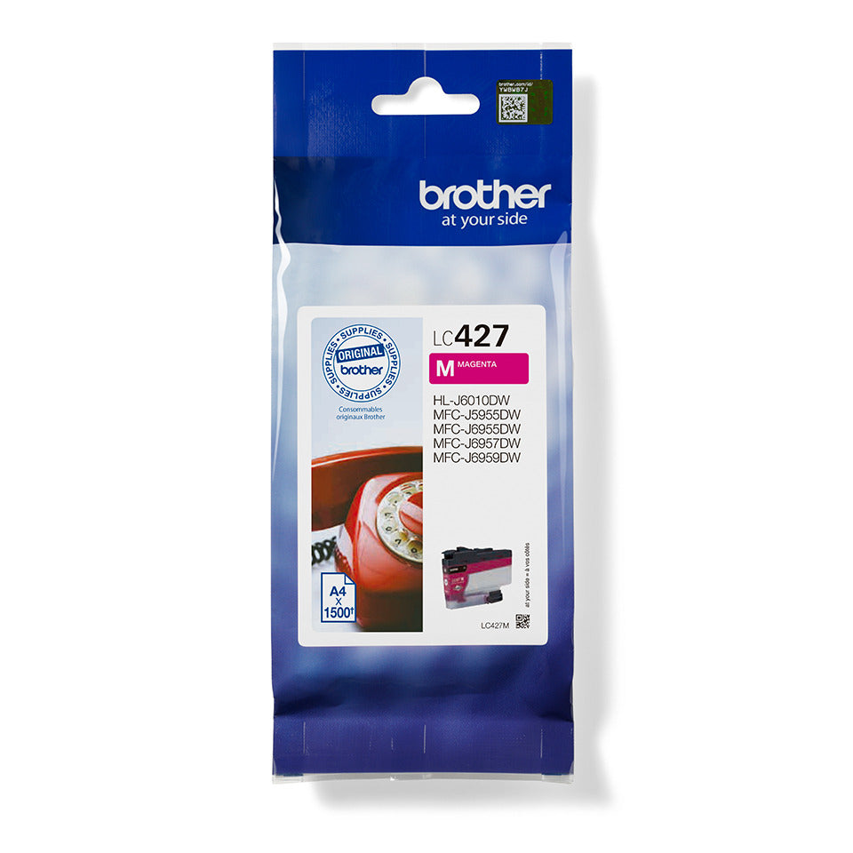 Inkjetpatrone, magenta BROTHER LC427M
