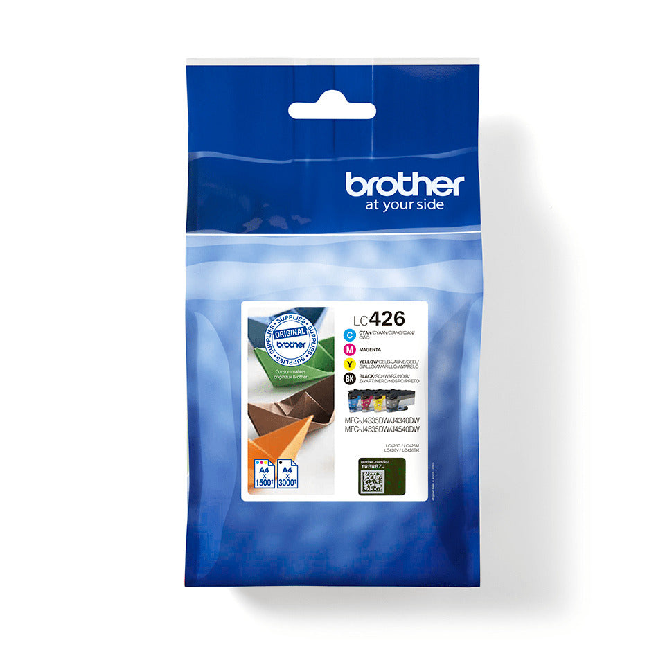 Value Pack sw/c/m/y BROTHER LC426VAL