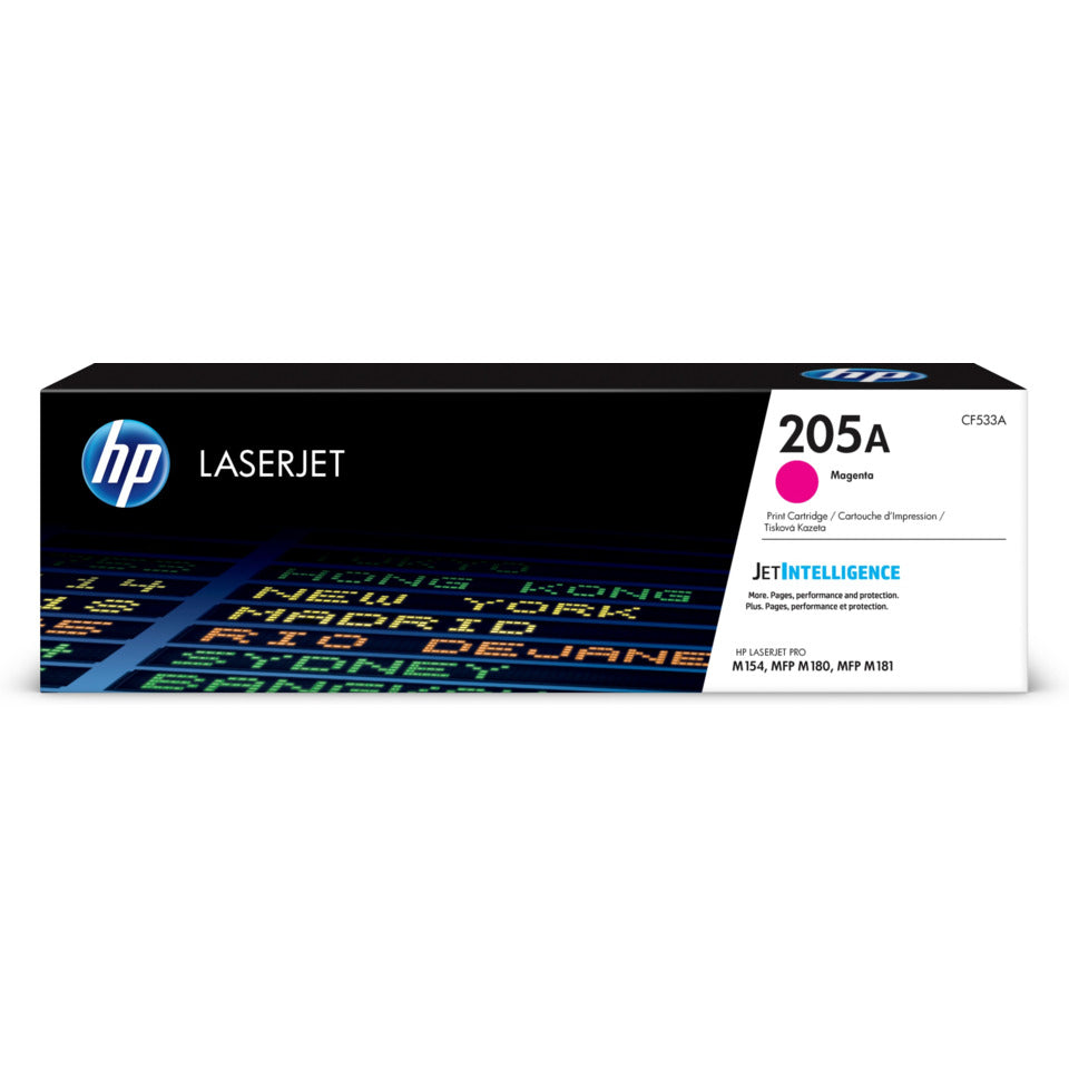 Lasertoner Nr. 205A, 900 Seiten, magenta HP CF533A