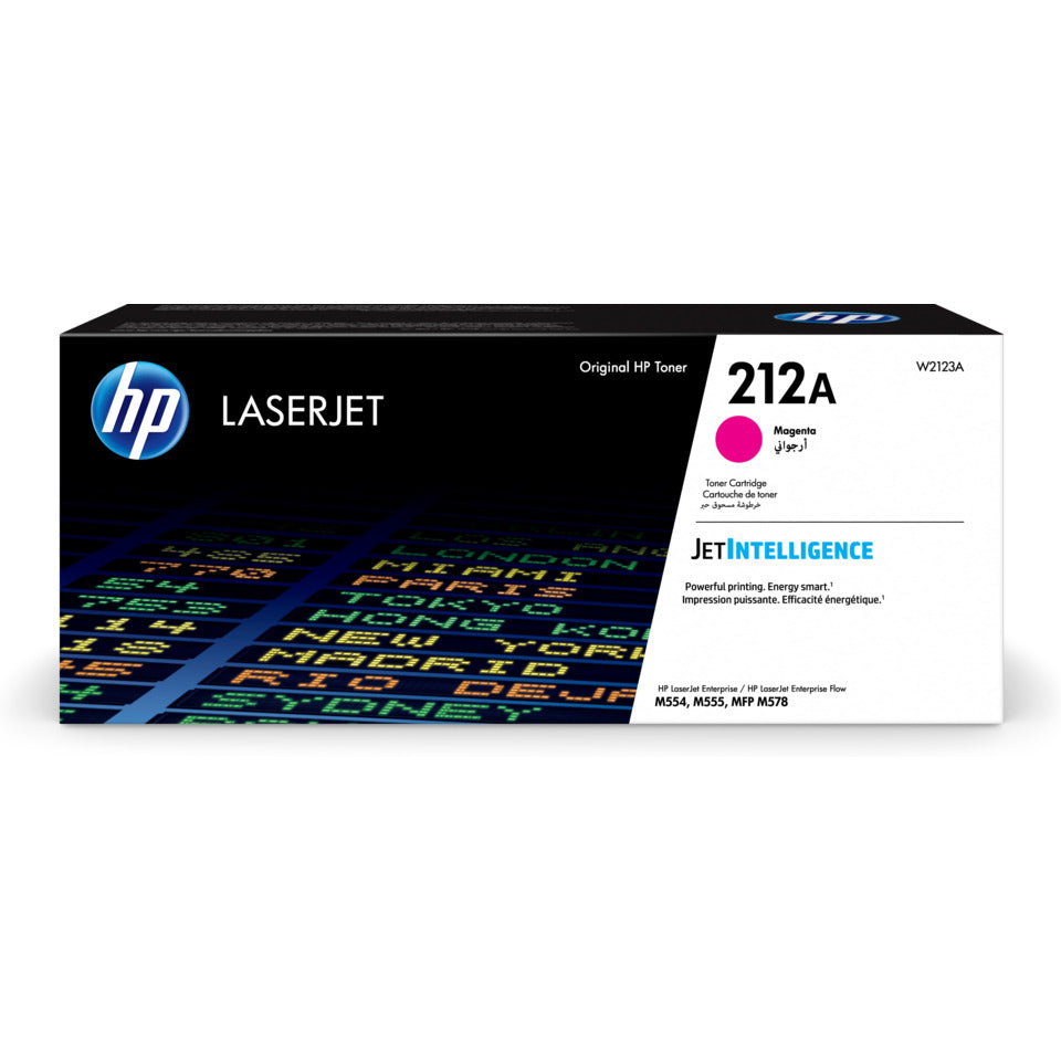 Lasertoner Nr. 212A, 4.500 Seiten, magenta HP W2123A