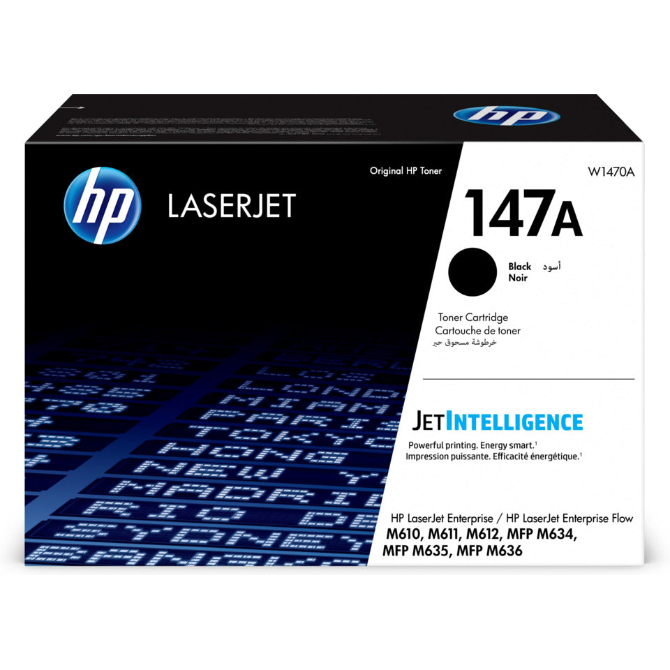 Lasertoner Nr. 147A, 10.500 Seiten, schwarz HP W1470A