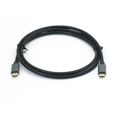 USB 3.2 Gen 2x1 Type-C to C, M/M, 0.5m, 5A, Black
