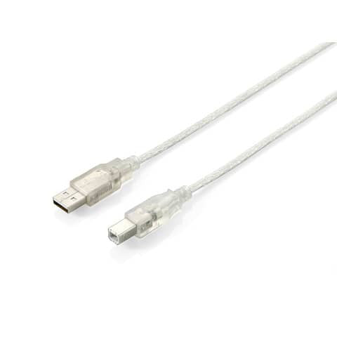 USB 2.0 Cable Type A Male to Type B Male 1,8m