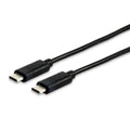 USB-Kabel 2.0, Type-C to C, 1m, M/M, PD 60W, 480Mbps, schwarz EQUIP 12888307 EQUIP 12888307/210184