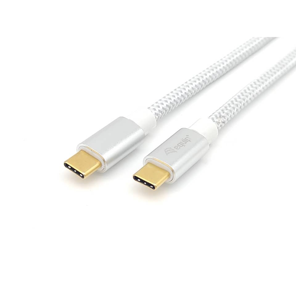 USB-Kabel 3.2 Gen 2, Type-C to C, 1m, M/M, 4K/60Hz, 10Gbps EQUIP 128356 EQUIP 128356/376772