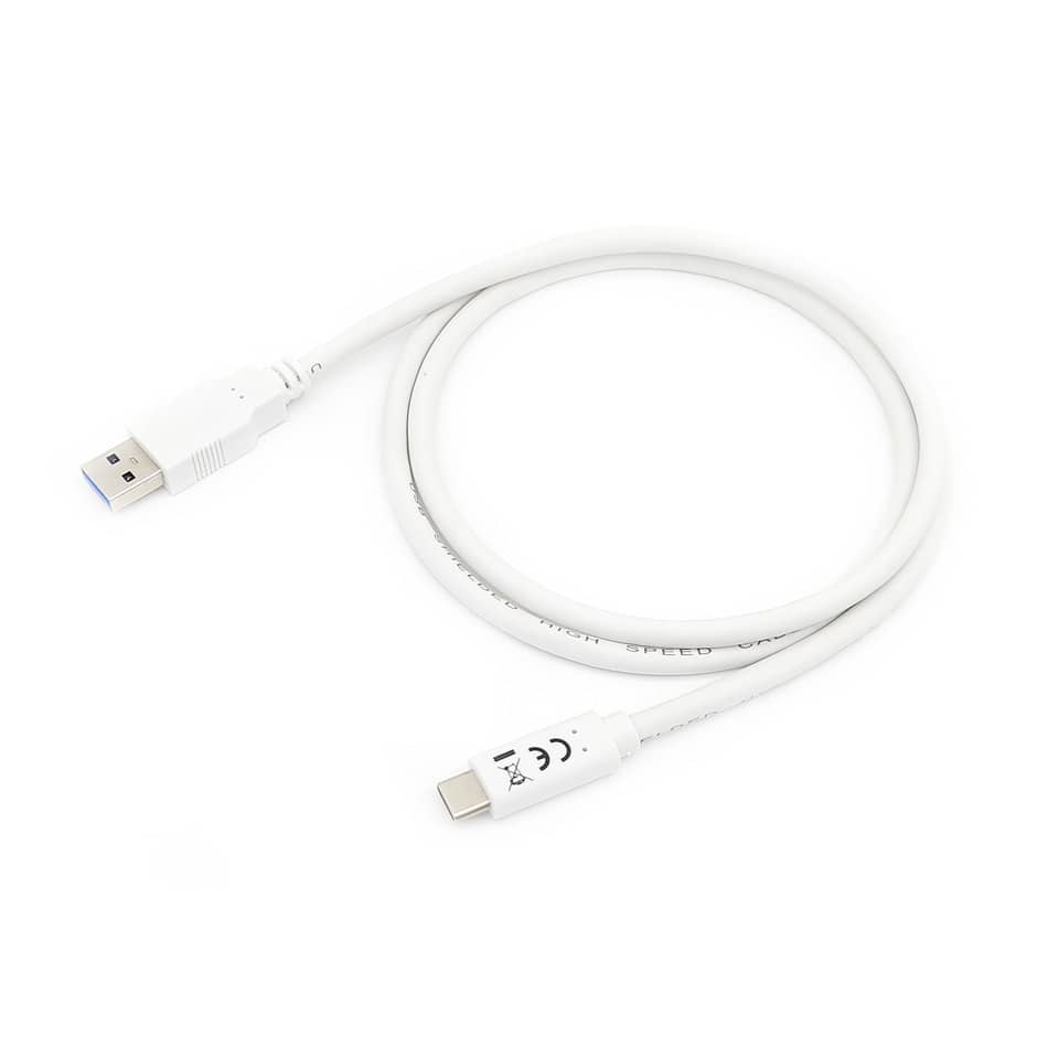 USB-Kabel 3.2 Gen 1, Type-C to A, 1m, M/M, 5Gbps, weiß EQUIP 128363