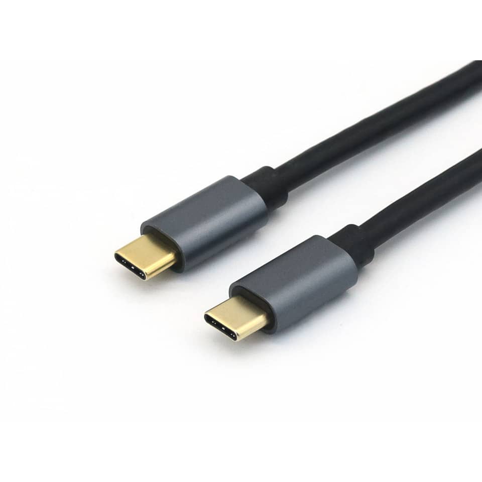USB-Kabel 3.2 Gen 2, Type-C to C, 1m, M/M, 4K/60Hz, 10Gbps EQUIP 128354 EQUIP 128354 5A