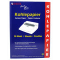 Kohlepapier, A4, 10 Blatt, schwarz RHEITA 8172-10