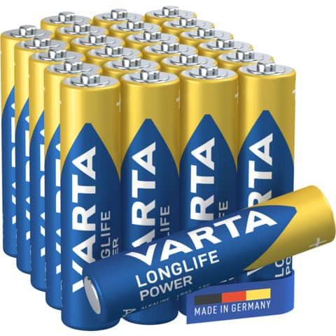 Batterien LONGLIFE Power - Micro/LR03/AAA, 1,5 V, Big Box 24 Stück