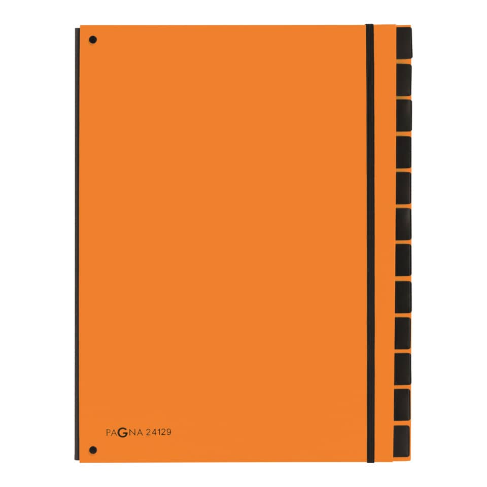 Pultordner, 12-teilig, orange PAGNA 24129-09