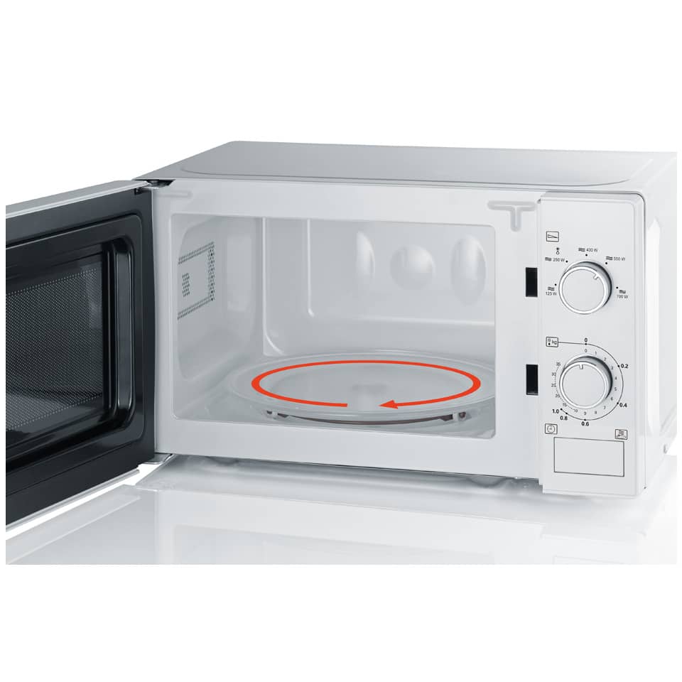 Mikrowelle 700 Watt, 20 Liter, weiß SEVERIN MW 7770 SEVERIN MW 7770 mechanisch