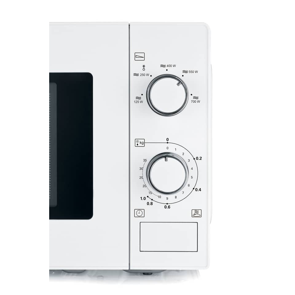 Mikrowelle 700 Watt, 20 Liter, weiß SEVERIN MW 7770 SEVERIN MW 7770 mechanisch