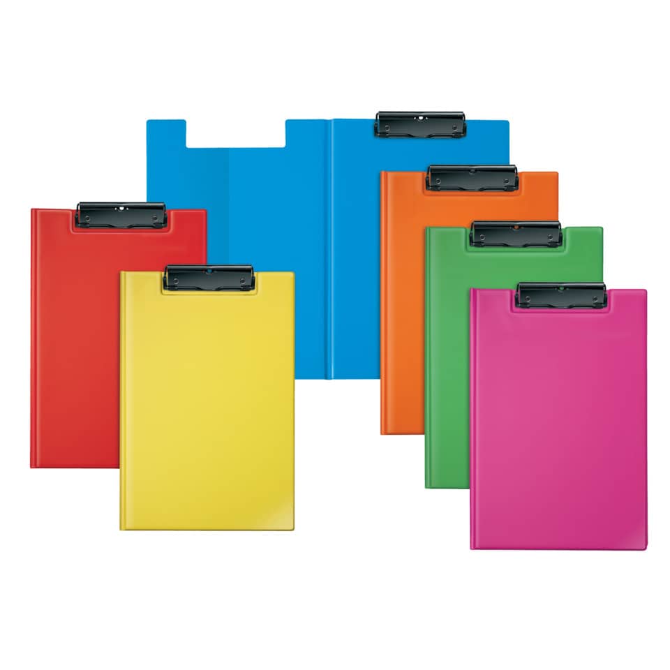 Klemmbrett mit Deckel A4 sortiert VELOCOLOR 4804 301