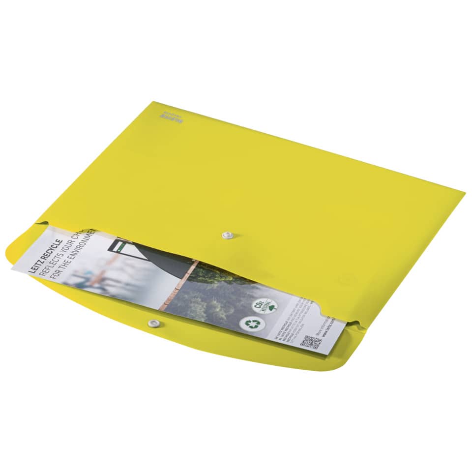 Sammelmappe Recycle, A4, PP, gelb LEITZ 4678-00-15