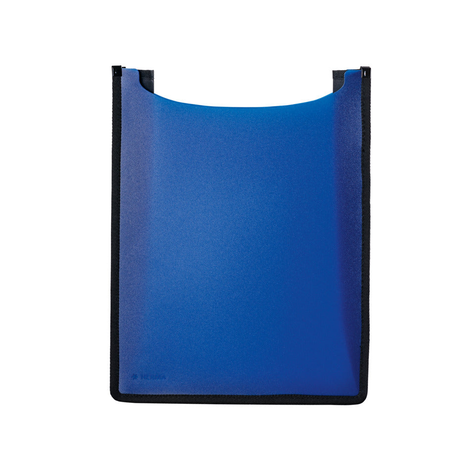 Heftbox Flexi, A4, PP, transparent dunkelblau HERMA 19481