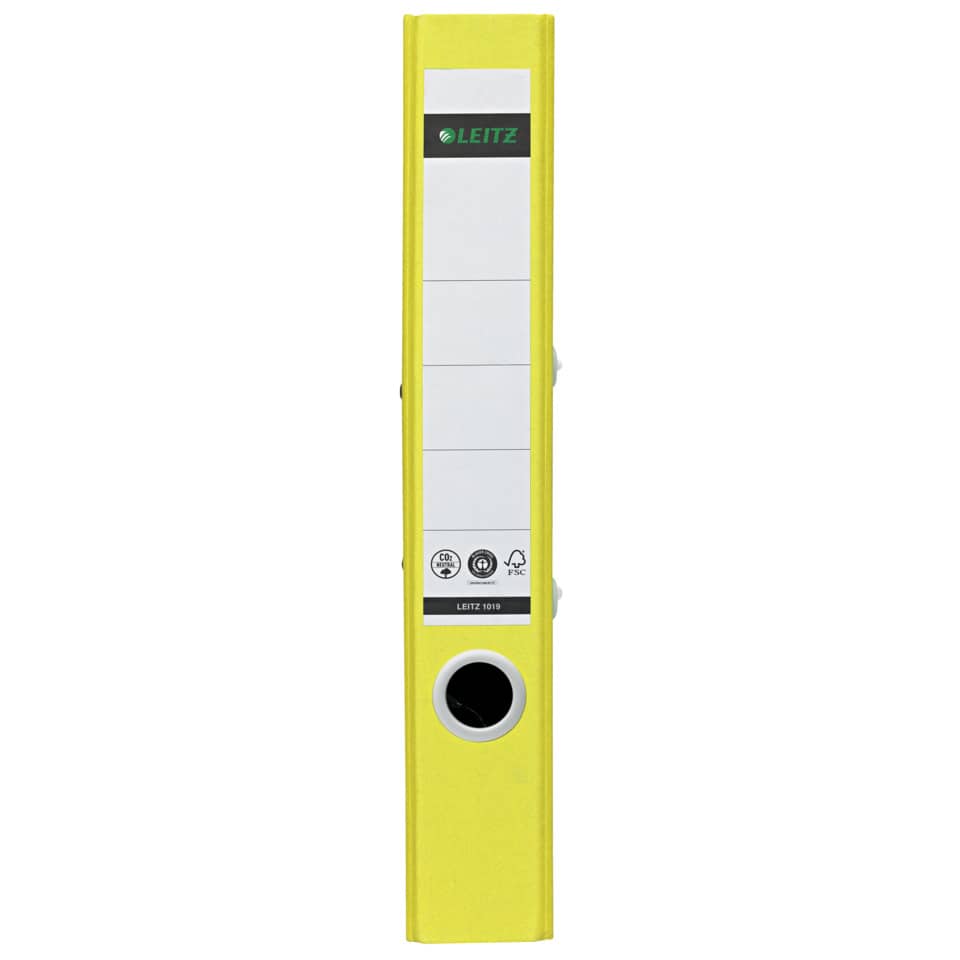 Qualitäts-Ordner Recycle 180°, A4, 50mm, gelb LEITZ 1019-00-15