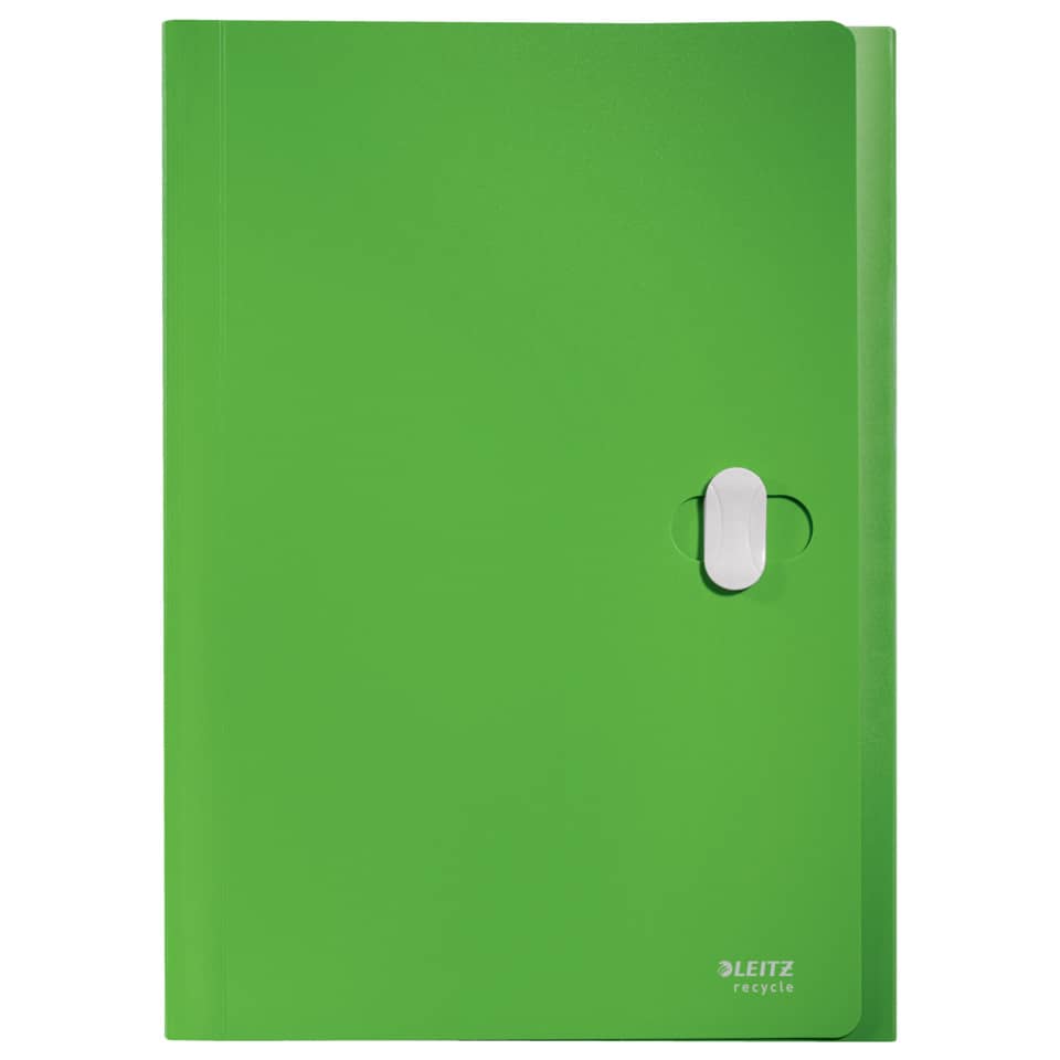 Projektmappe Recycle, A4, 5 Fächer, grün LEITZ 4624-00-55