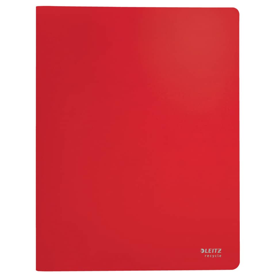 Sichtbuch Recycle, A4, PP, 40 Hüllen, rot LEITZ 4677-00-25 LEITZ 4677-00-25 40 Hüllen