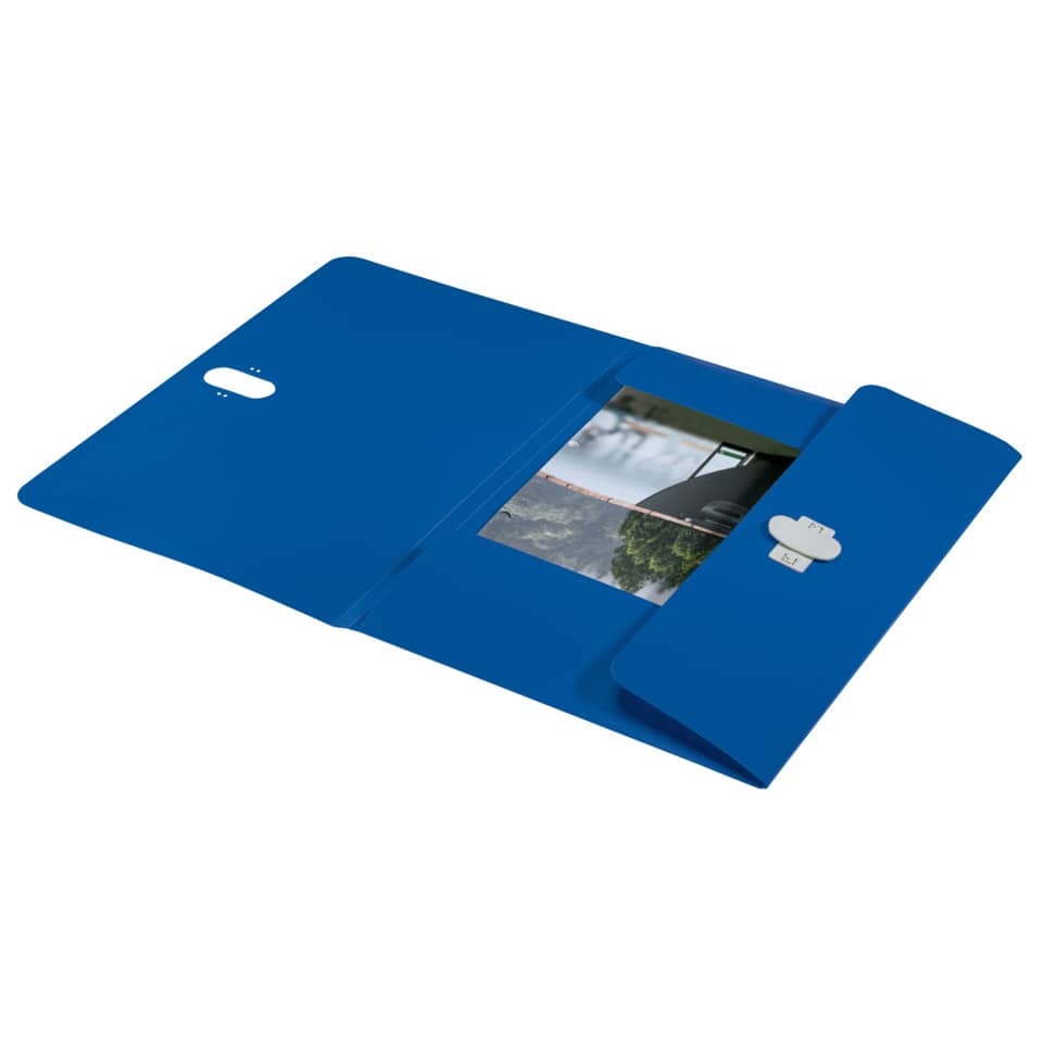 Dokumentenmappe Recycle, A4, PP, blau LEITZ 4622-00-35