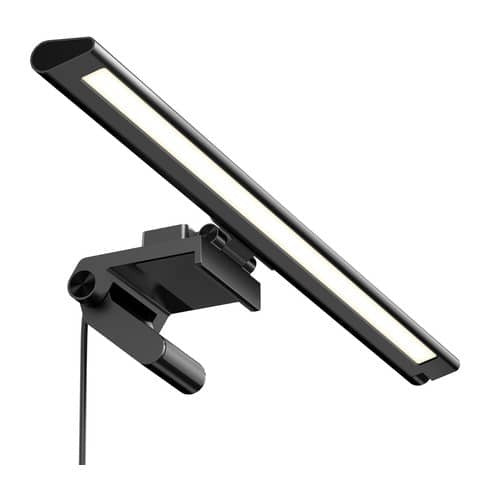 VISIOLIGHT LED - schwenkbare Notebookleuchte, dimmbar, schwarz,...;LED-Videokonferenzleuchte mit schwenkbarem Kopf, auch als Schreibtischleuchte nutzbar. Mit Klemme zur Befestigung am Bildschirm oder Notebook