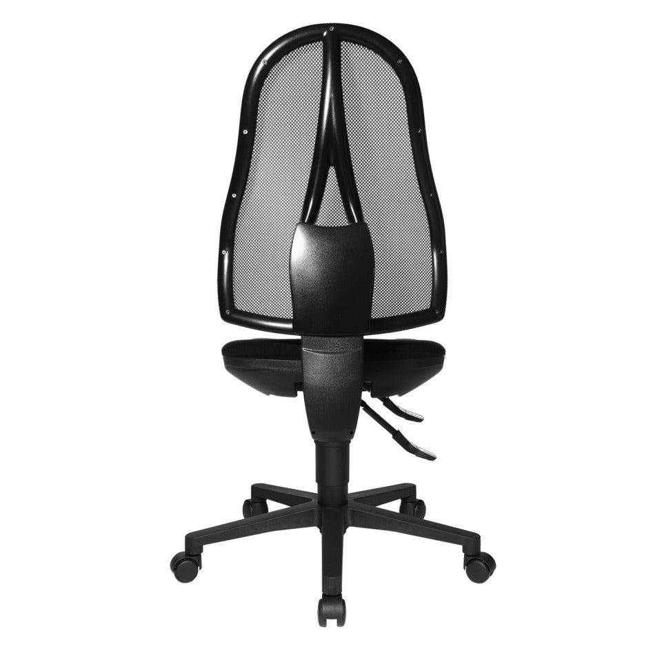 Drehstuhl Open Point SY, ohne Armlehnen, schwarz TOPSTAR OP200G20H TOPSTAR OP200G20H weiche Rollen