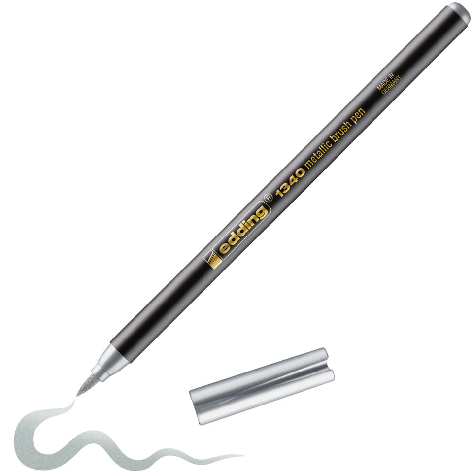 Pinselstift 1340, 1-6mm, silber metallic EDDING 1340054 EDDING 1340054 brushpen
