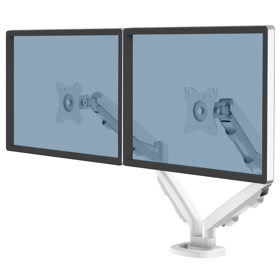 Doppel-Monitorarm Eppa(TM), weiß FELLOWES 9683501 FELLOWES FW9683501 Eppa ESI Series
