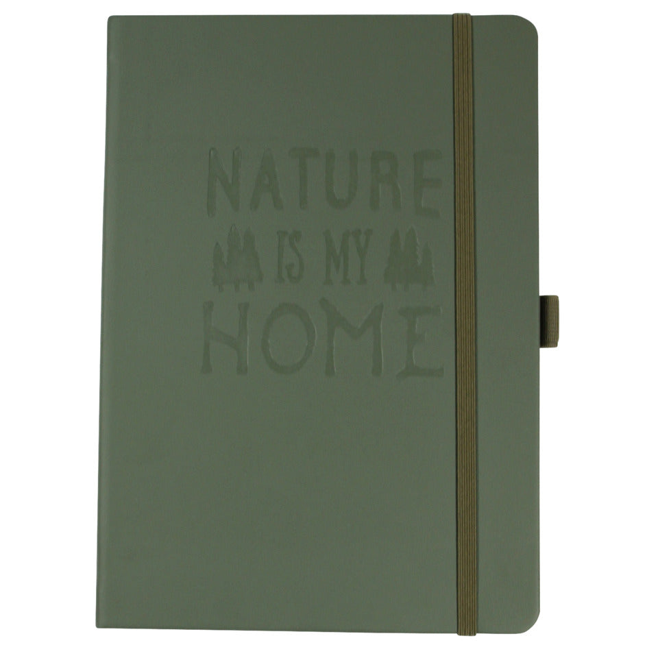 Notizbuch Outdoor, A5, 120g/m², olive DONAU 1350106-06