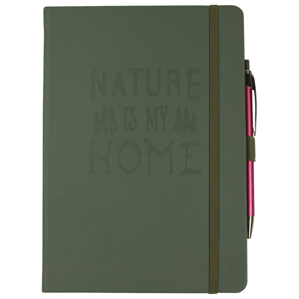 Notizbuch Outdoor, A5, 120g/m², olive DONAU 1350106-06