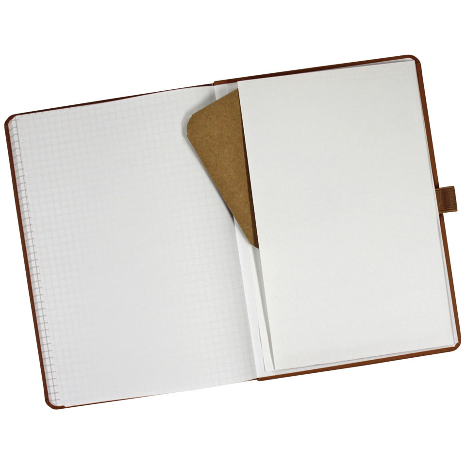 Notizbuch Outdoor, A5, 120g/m², braun DONAU 1350106-02