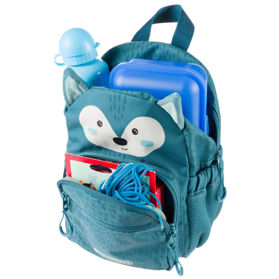 Kinderrucksack Wolf petrol SCHNEIDERS 49460-064