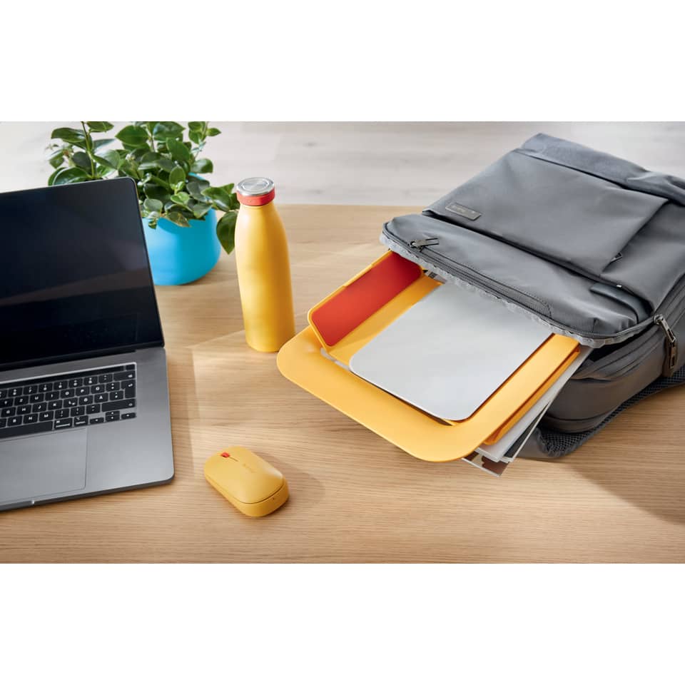 Notebookständer Ergo Cosy, 13" bis 17", höhenverstellbar, gelb LEITZ 6426-00-19 LEITZ 6426-00-19 Ergo