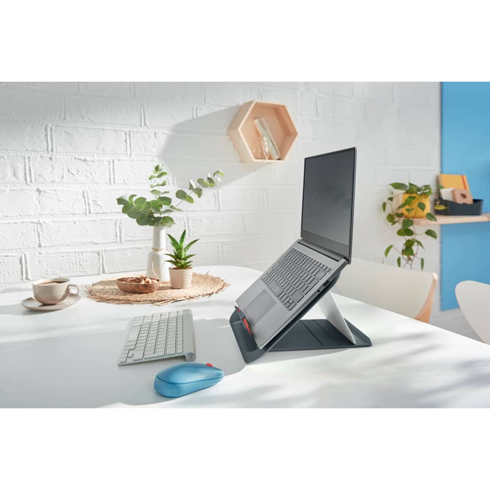 Notebookständer Ergo Cosy, 13" bis 17", höhenverstellbar, grau LEITZ 6426-00-89 LEITZ 6426-00-89 Ergo