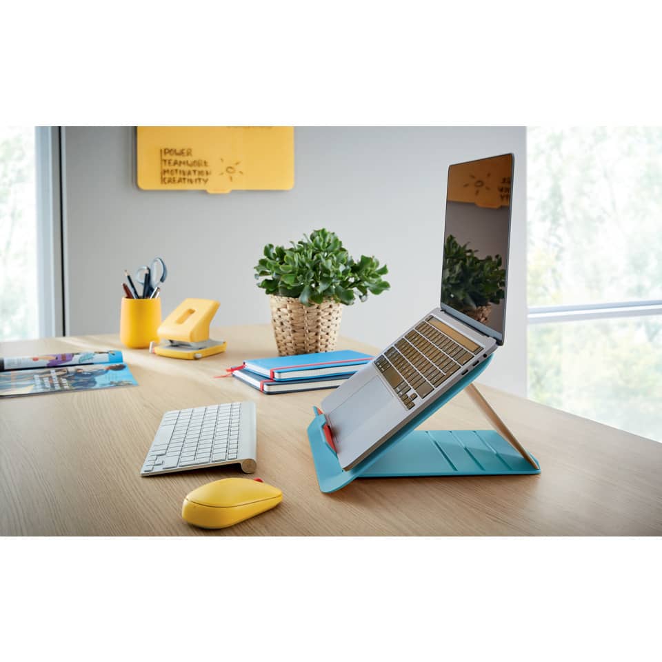 Notebookständer Ergo Cosy, 13" bis 17", höhenverstellbar, blau LEITZ 6426-00-61 LEITZ 6426-00-61 Ergo