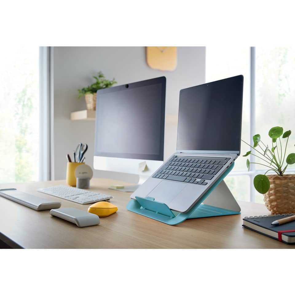 Notebookständer Ergo Cosy, 13" bis 17", höhenverstellbar, blau LEITZ 6426-00-61 LEITZ 6426-00-61 Ergo