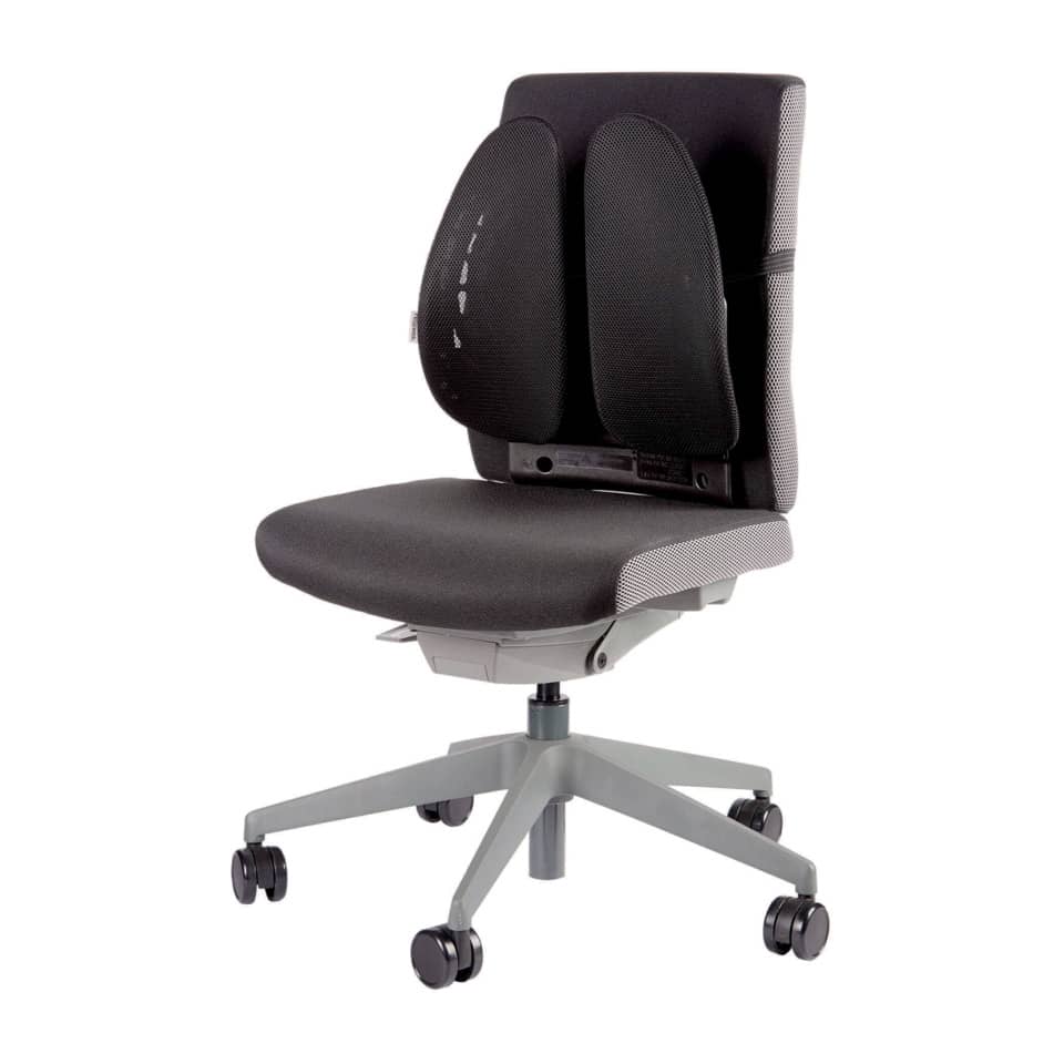Rückenstütze Back Angel(TM), 380 x 440 x 140 mm, verstellbar, schwarz FELLOWES 8026401