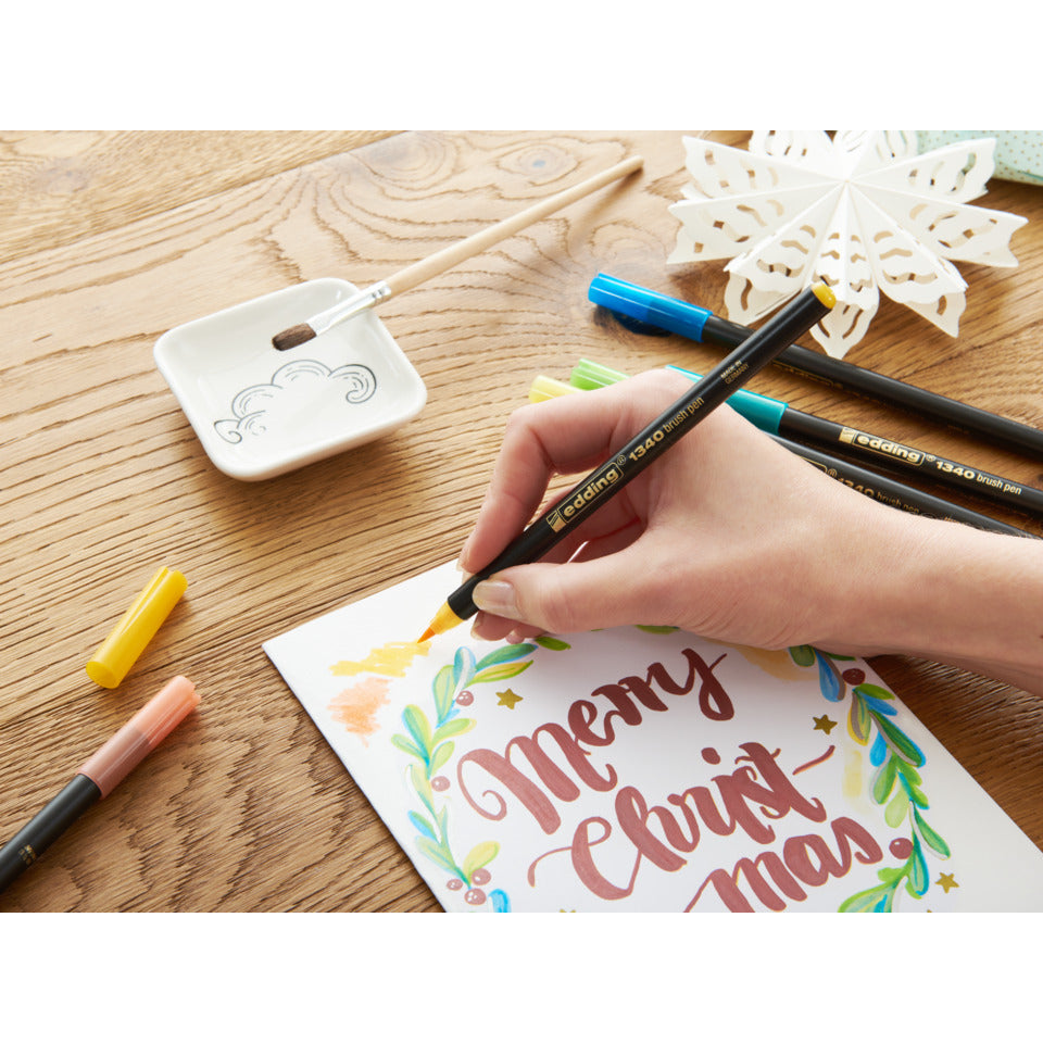 Pinselstiftetui 1340, 1-6mm, 4 Stück, sortiert EDDING 1340-4-2